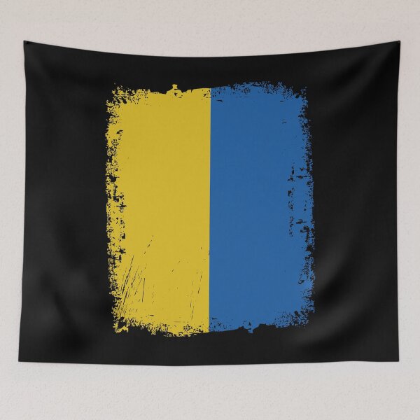 Item preview, Ukraine Flag Distressed designed and sold by rafaeltto.