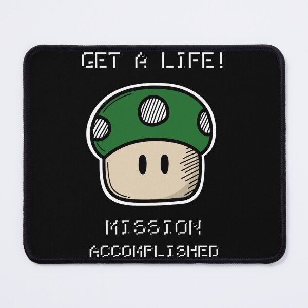 Item preview, Get A Life Mission Accomplished Gamer Classic T-Shirt designed and sold by debbieeileenrzp.