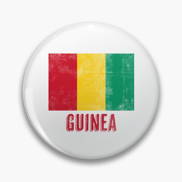 Item preview, Flag of Guinea "Grunge" look. designed and sold by KTSubz Faith & Fun Designs.