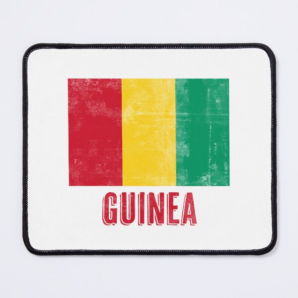 Item preview, Flag of Guinea "Grunge" look. designed and sold by KTSubz Faith & Fun Designs.