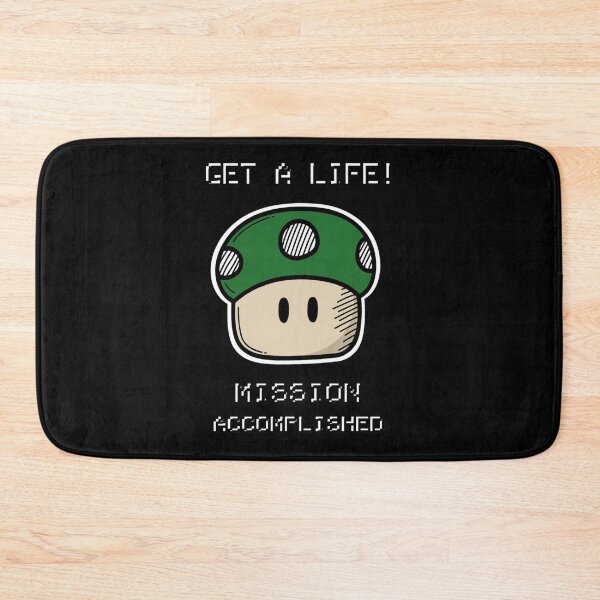 Item preview, Get A Life Mission Accomplished Gamer Classic T-Shirt designed and sold by debbieeileenrzp.