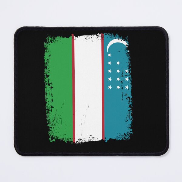 Item preview, Uzbekistan Flag Distressed designed and sold by rafaeltto.