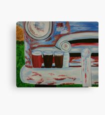 Grandpa's Truck Bumper on a Summer Evening Canvas Print