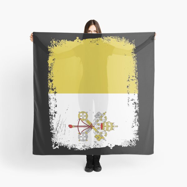 Item preview, Vatican City State Flag Distressed designed and sold by rafaeltto.