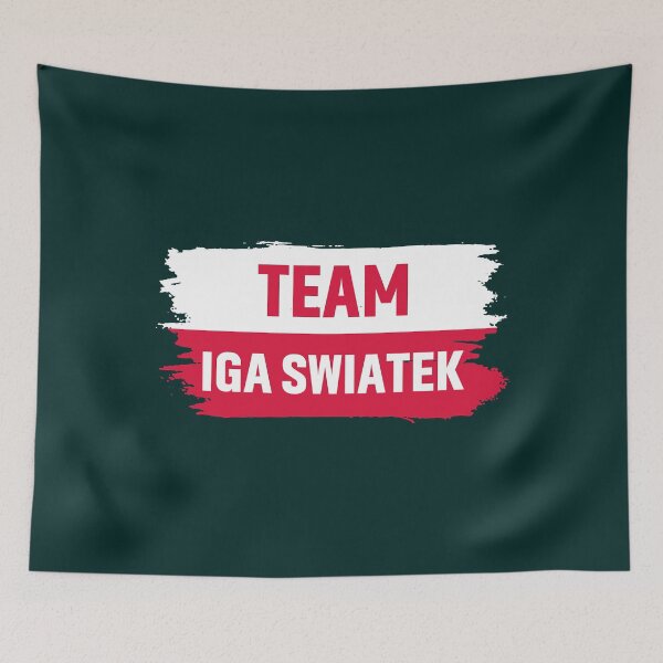 Item preview, Team Iga Swiatek   designed and sold by MichlMitchell.