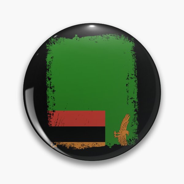 Item preview, Zambia Flag Distressed designed and sold by rafaeltto.