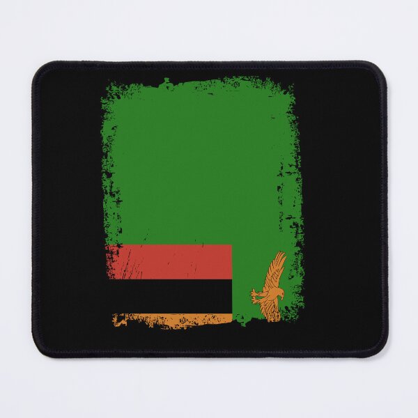 Item preview, Zambia Flag Distressed designed and sold by rafaeltto.