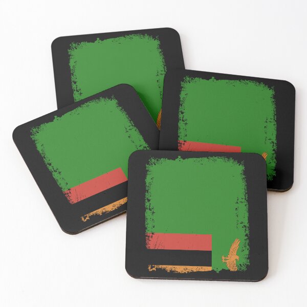 Item preview, Zambia Flag Distressed designed and sold by rafaeltto.