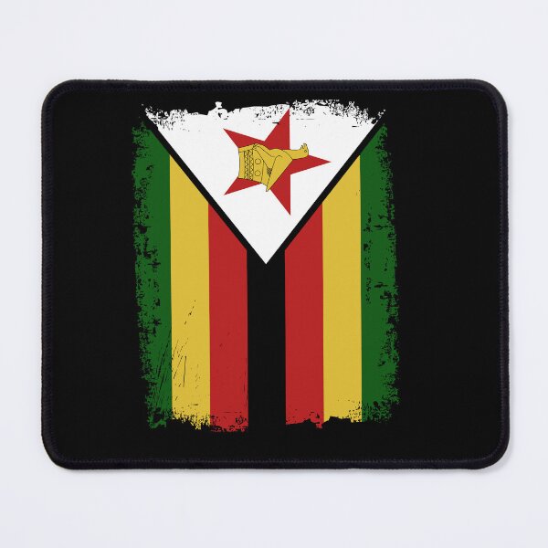 Item preview, Zimbabwe Flag Distressed designed and sold by rafaeltto.