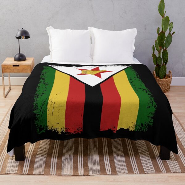 Item preview, Zimbabwe Flag Distressed designed and sold by rafaeltto.