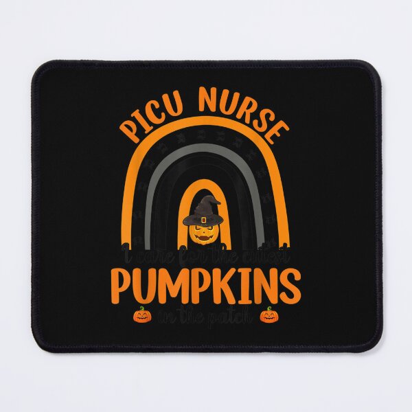 Item preview, Halloween Rainbow PICU Nurse I Care The Cutest Pumpkins designed and sold by Kentkroon.