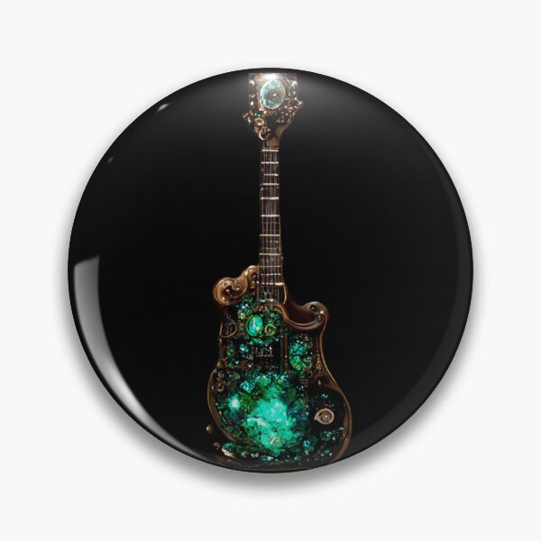 Item preview, Gfab Bfab Gen Ai FFab ABAI Surreal Trends Clothing Gemmed Electric guitar Design/Concept designed and sold by Surrealtrends.