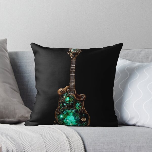 Item preview, Gfab Bfab Gen Ai FFab ABAI Surreal Trends Clothing Gemmed Electric guitar Design/Concept designed and sold by Surrealtrends.