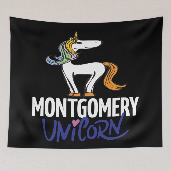 Item preview, Montgomery Unicorn Cartoon designed and sold by FiveNiches.