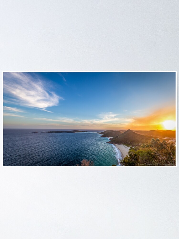Thumbnail 1 of 3, Poster, Tomaree Head - Port Stephens designed and sold by tamchurch.