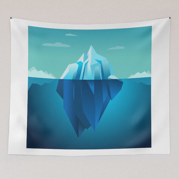 Item preview, Polar blue iceberg quartz serenity designed and sold by aurielaki.