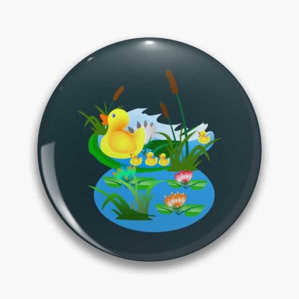 Item preview, Ducks Swimming in a Pond designed and sold by CallasgerJumble.