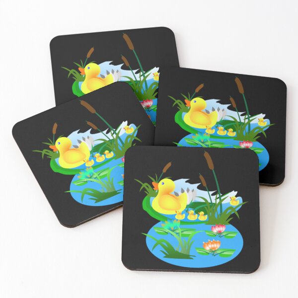 Item preview, Ducks Swimming in a Pond designed and sold by CallasgerJumble.