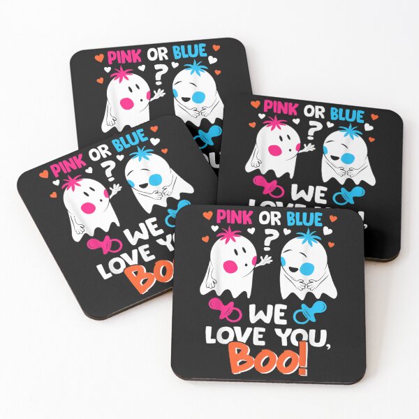Item preview, Halloween Gender Reveal Pink or Blue Ghost Baby Announcement designed and sold by Gormgunnarsson.