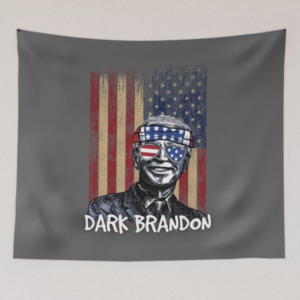 Item preview, Dark Brandon Rising Joe Biden Funny Political Liberal Meme, Political Joe Biden Meme designed and sold by MoTeesMo.