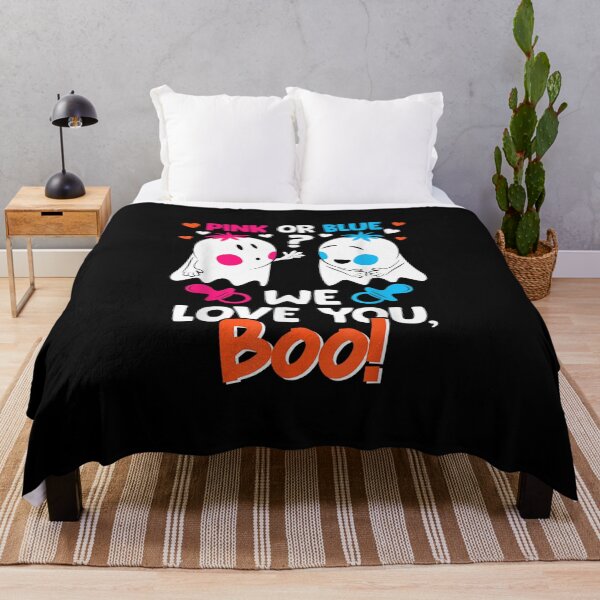 Item preview, Halloween Gender Reveal Pink or Blue Ghost Baby Announcement designed and sold by Gormgunnarsson.