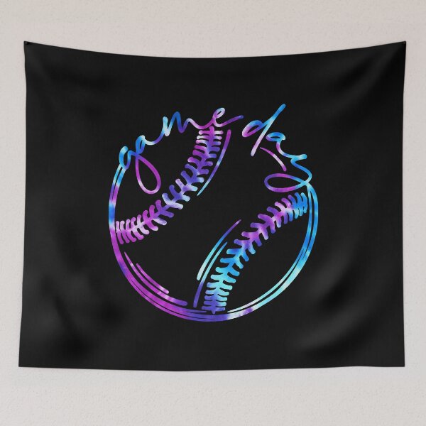 Item preview, Game Day Baseball Tie Dye Baseball Life Softball Life Mom designed and sold by MichelSorour.