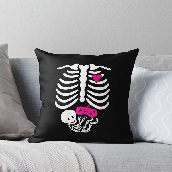 Item preview, Womens Womens Skeleton Baby Gamer Pregnant Xray Cage for Halloween designed and sold by Gormgunnarsson.