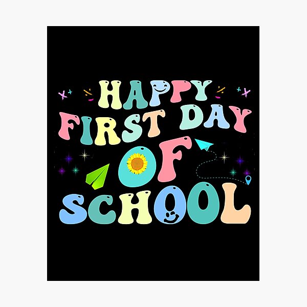 Item preview, Happy First Day of School  designed and sold by boomthetees.