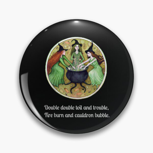 Item preview, Halloween witches: Double double toil and trouble designed and sold by Edgarolander.