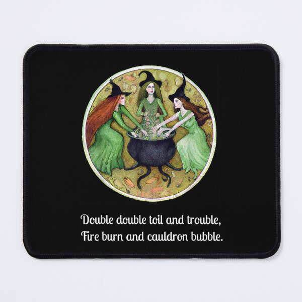 Item preview, Halloween witches: Double double toil and trouble designed and sold by Edgarolander.