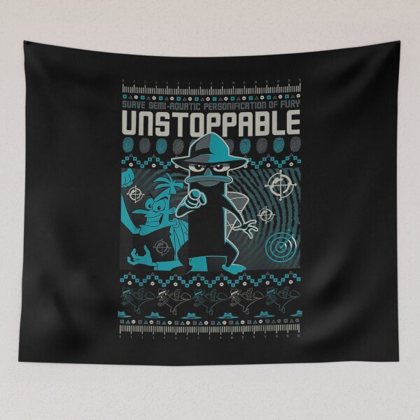 Item preview, Unstoppable Perry Poster designed and sold by KarElizabeth.