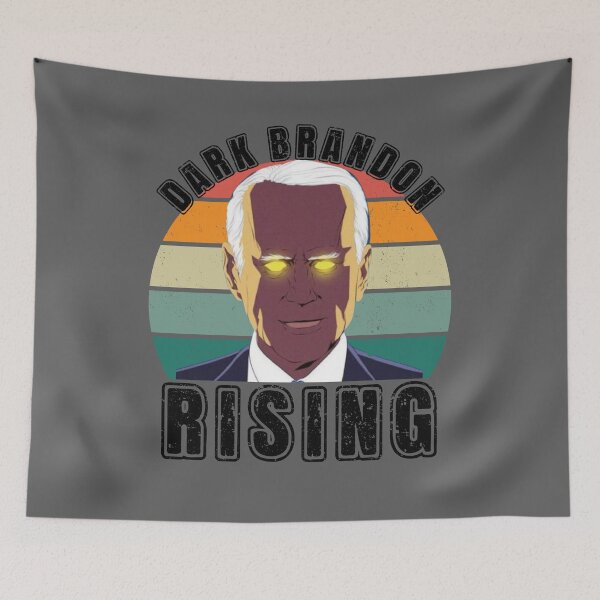 Item preview, Dark Brandon Rising Joe Biden Funny Political Liberal Meme, Political Joe Biden Meme designed and sold by MoTeesMo.