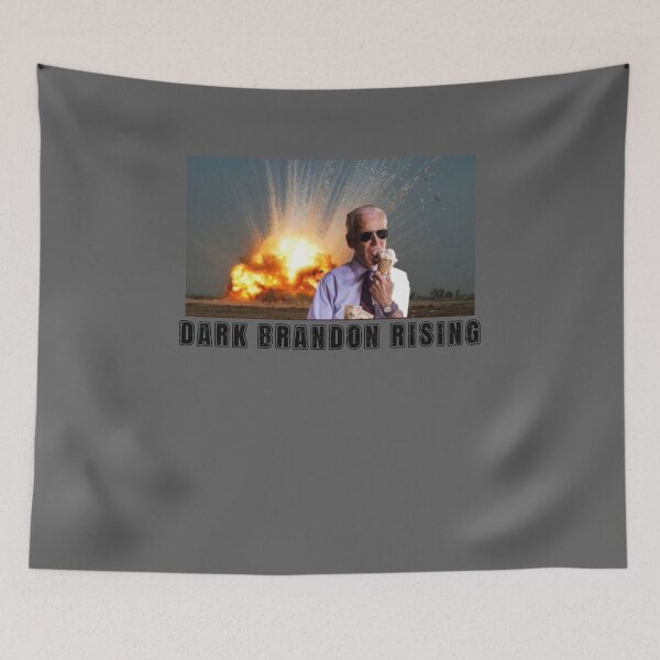 Item preview, Dark Brandon Rising Joe Biden Funny Political Liberal Meme, Political Joe Biden Meme designed and sold by MoTeesMo.