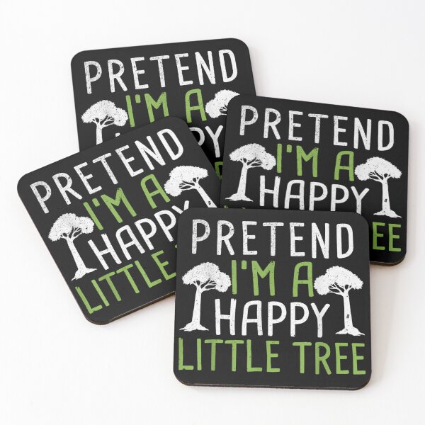 Item preview, Pretend I'm A Happy Little Tree Funny Lazy Halloween Costume designed and sold by Kentkroon.