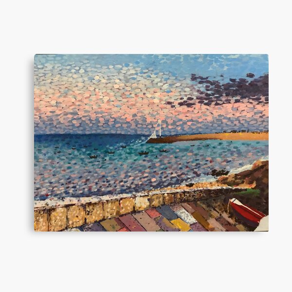 Lisbon Beach Canvas Print