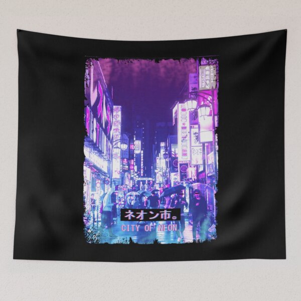 Item preview, Vaporwave Japan Street Fashion Tokyo City Rush designed and sold by CallasgerJumble.