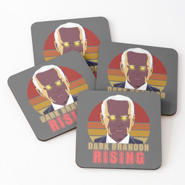Item preview, Copy of Dark Brandon Rising Joe Biden Funny Political Liberal Meme, Political Joe Biden Meme designed and sold by MoTeesMo.