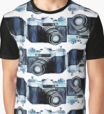 Watercolor vintage SLR camera Graphic T-Shirt
