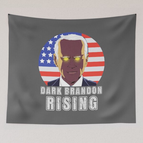 Item preview, Dark Brandon Rising Joe Biden Funny Political Liberal Meme, Political Joe Biden Meme designed and sold by MoTeesMo.