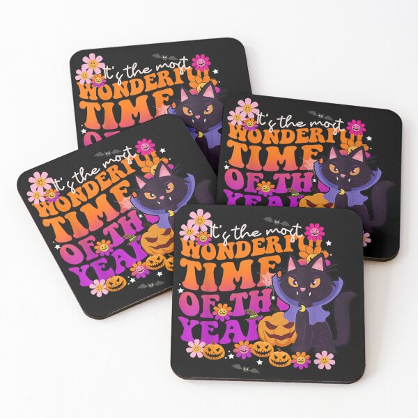 Item preview, Black Cat It's the Most Wonderful Time of the Year Halloween designed and sold by Gormgunnarsson.