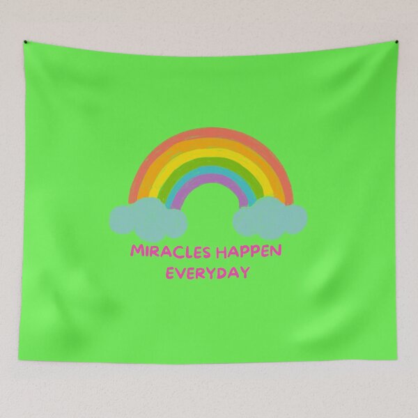 Item preview, Miracles happen everyday designed and sold by SassyJhey.