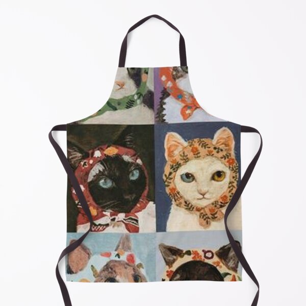 Item preview, fancy cat in scarf  designed and sold by summerwar37.