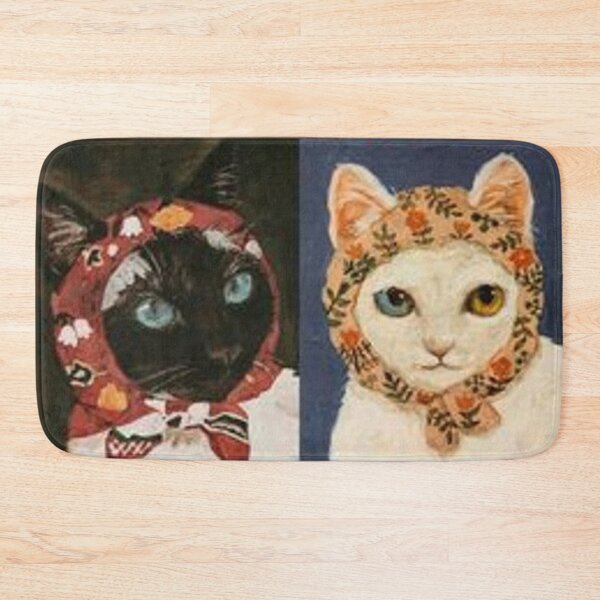 Item preview, fancy cat in scarf  designed and sold by summerwar37.