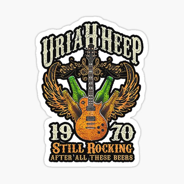 Uriah Heep Best Logo Sticker For Sale By Herivfink Redbubble