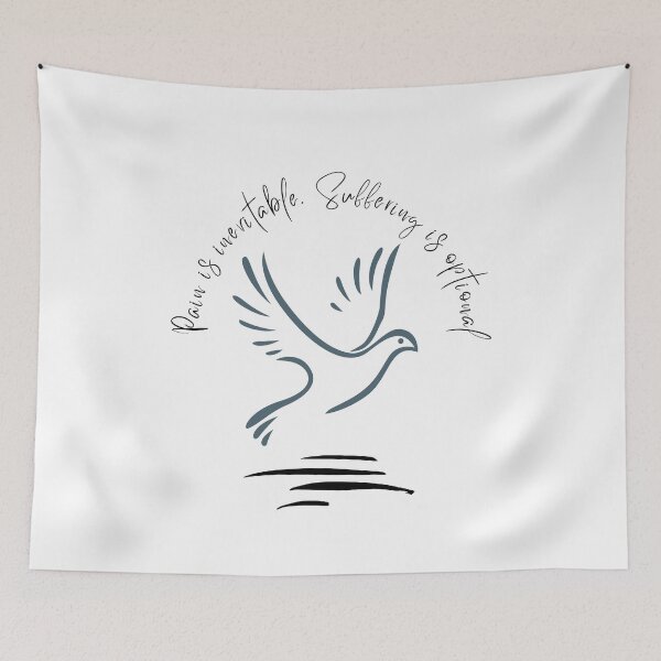 Item preview, Copy of nice motivational quotes , pain is inevitable designed and sold by adee1122.