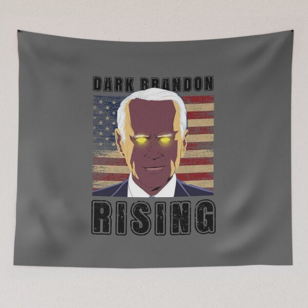 Item preview, Dark Brandon Rising Joe Biden Funny Political Liberal Meme, Political Joe Biden Meme designed and sold by MoTeesMo.