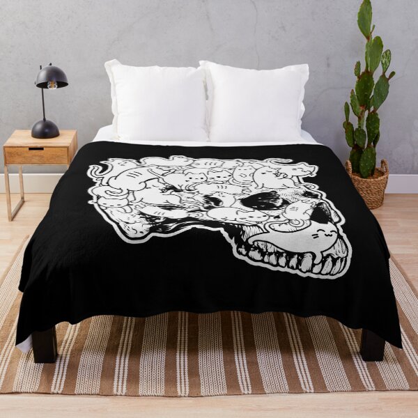 Item preview, Cat Skull Skeleton Scary Halloween designed and sold by DNW-art.