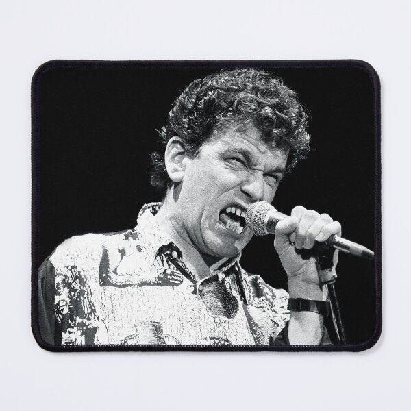 Item preview, Dan McCafferty - Nazareth - BW Photograph designed and sold by ConcertImages.