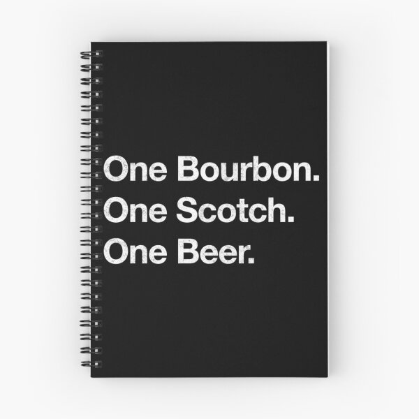 Item preview, One Bourbon. One Scotch. One Beer.   designed and sold by TantalizingVin.