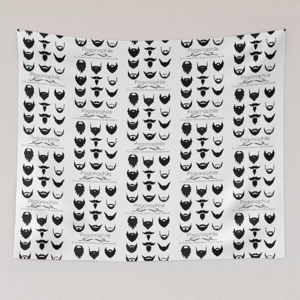 Item preview, Pogonophile - a Person Who Loves or Studies Beards   designed and sold by TantalizingVin.